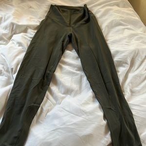 Green aerie leggings